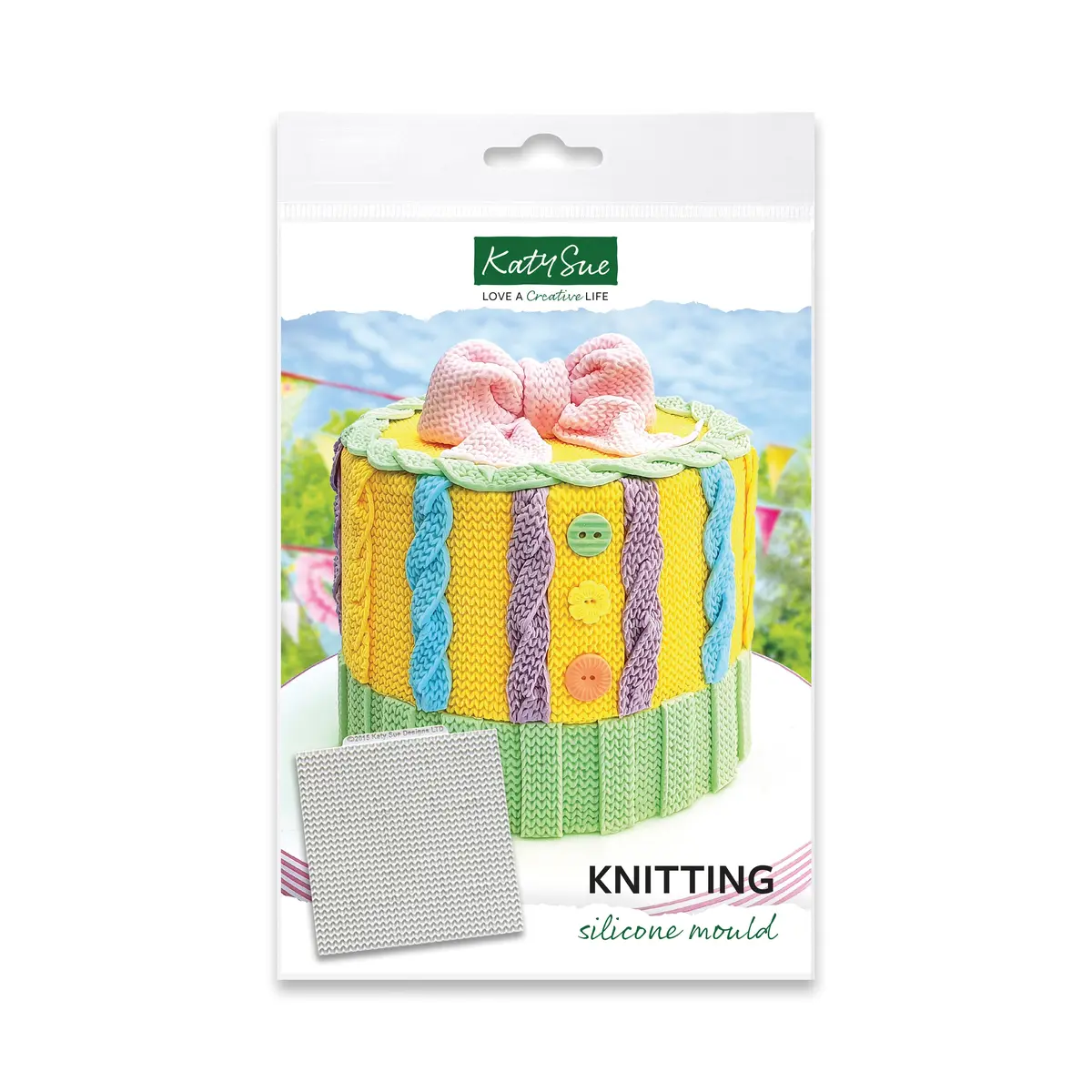 Knitting Silicone Mould 1
