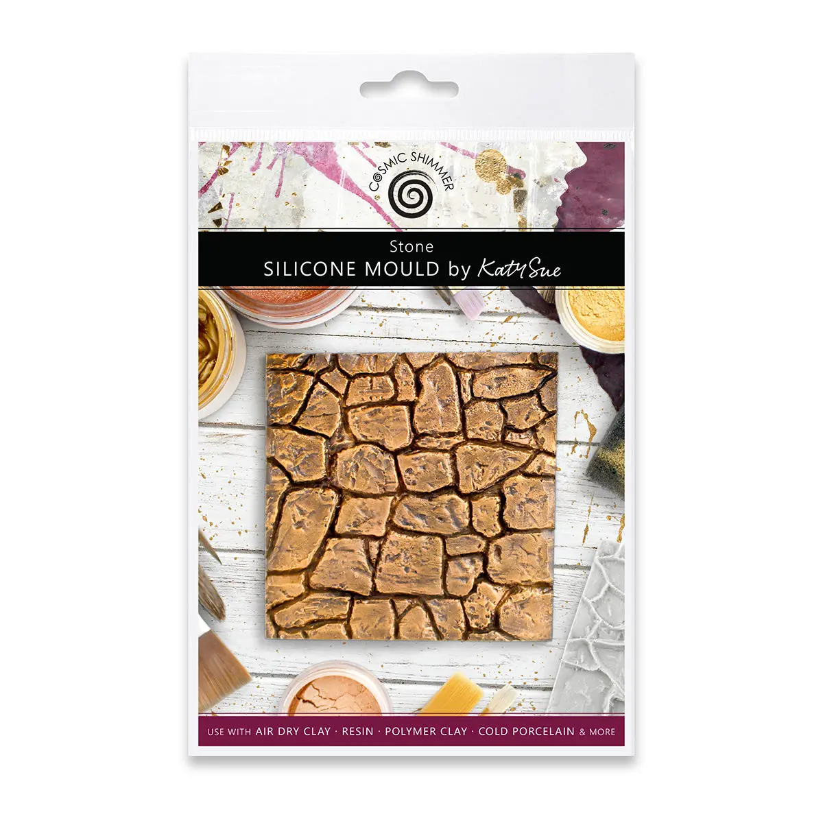 Cosmic Shimmer Stone Silicone Mould 1