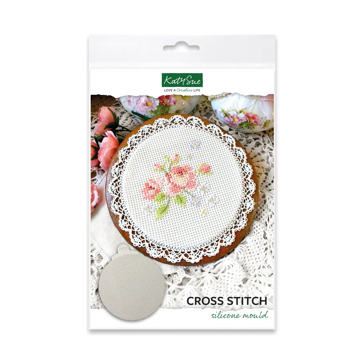 Cross Stitch Silicone Mould 1