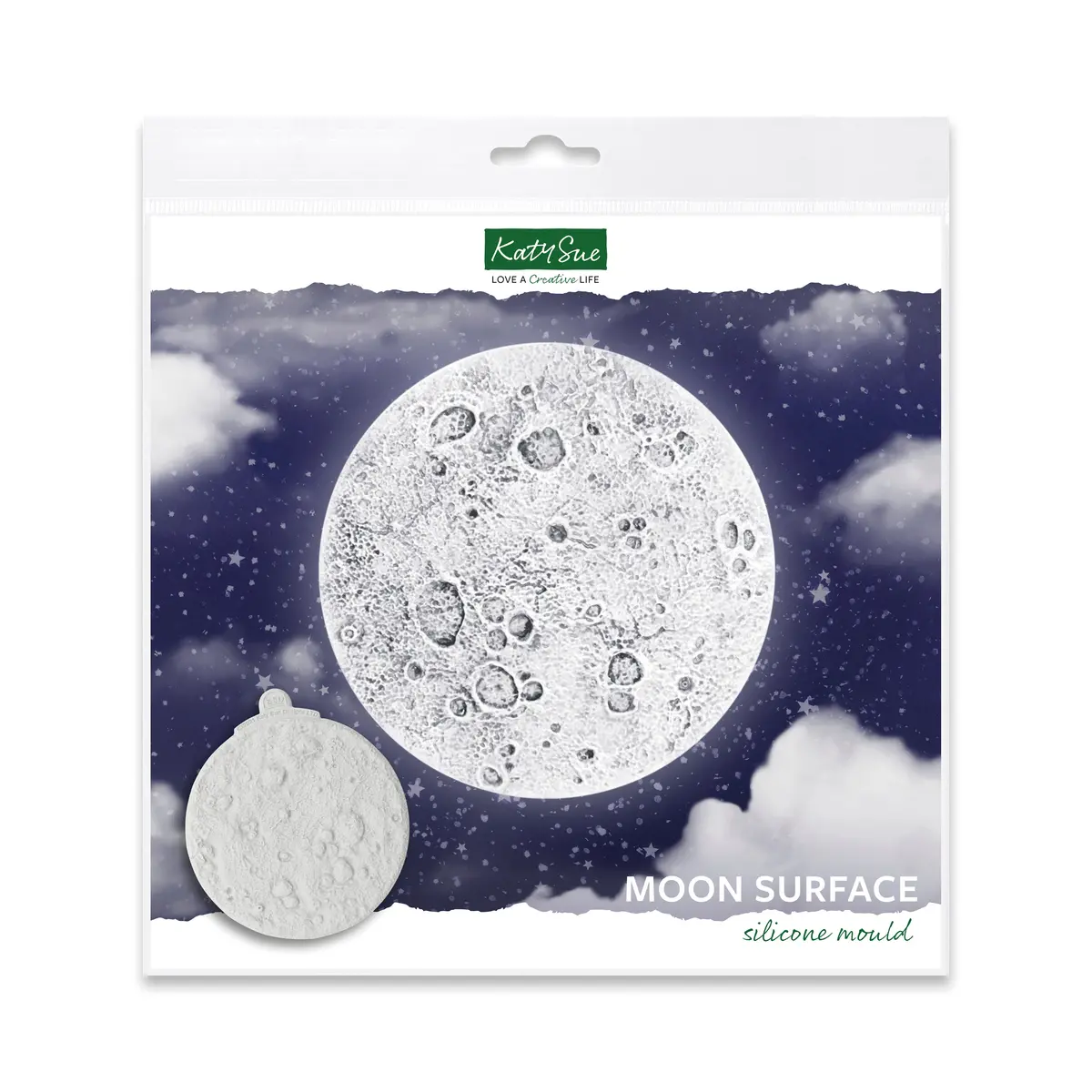 Moon Surface Texture Mat Silicone Mould 1