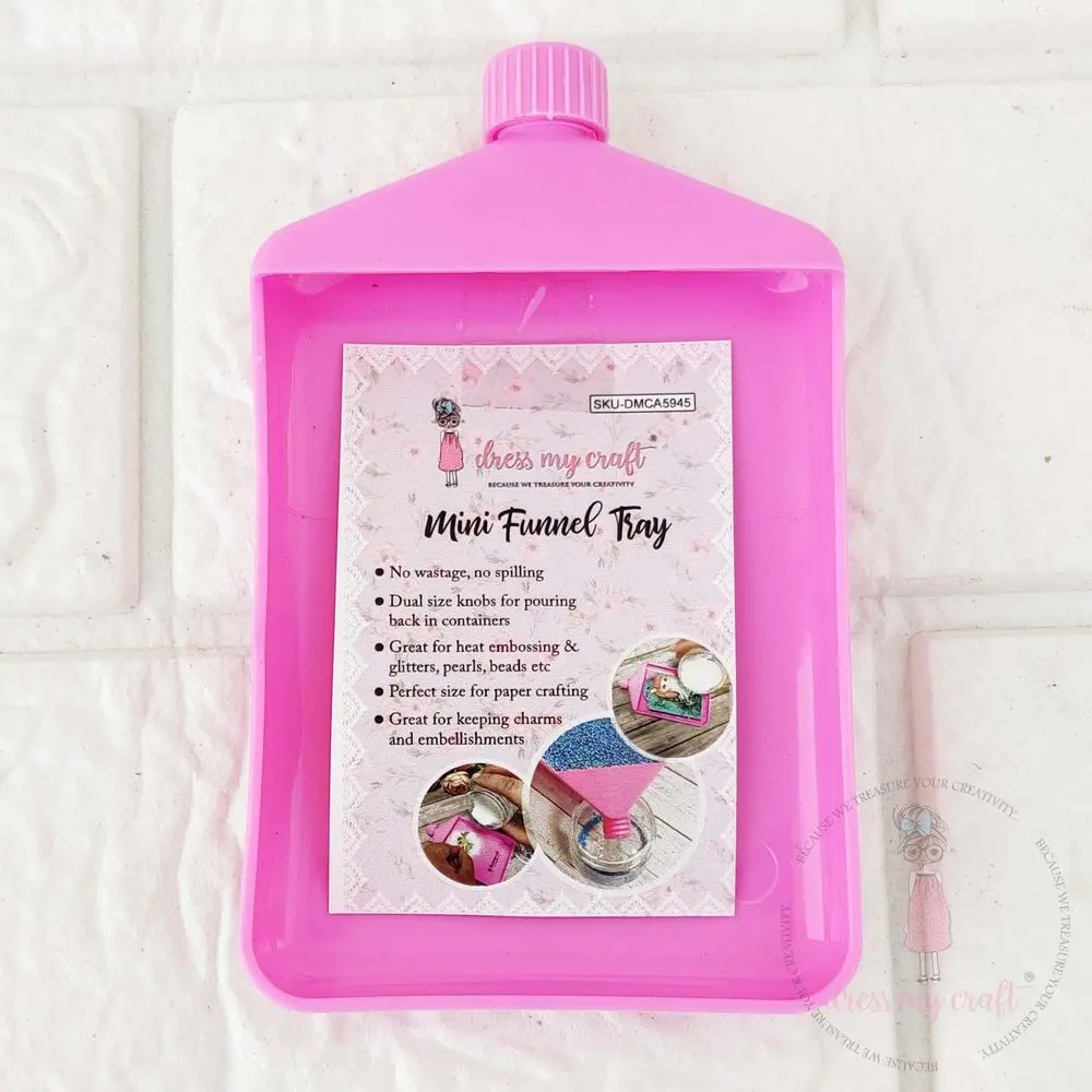 Dress My Craft - Mini Funnel Tray 1