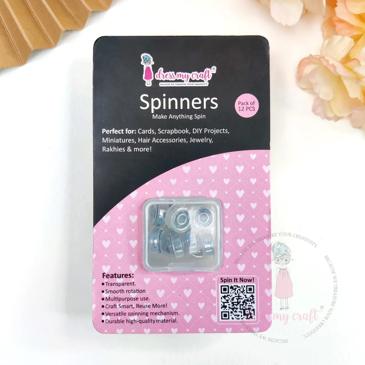 Dress My Craft - Transparent Spinners 1