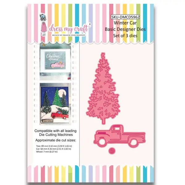 Dress My Craft - Winter Car - Basic Designer Dies 1