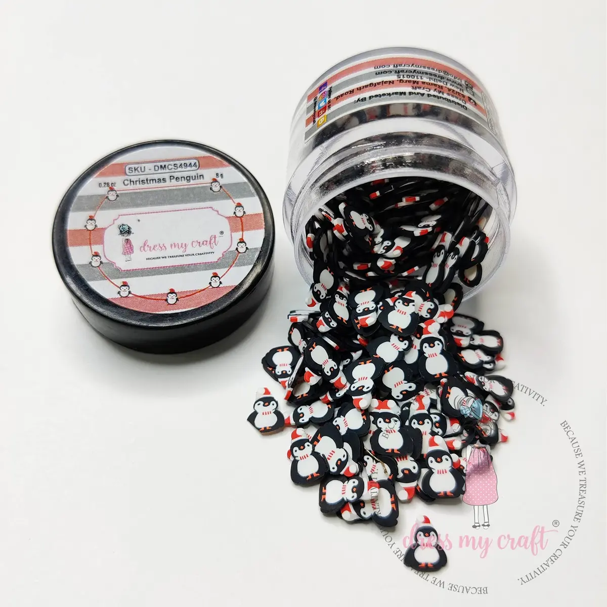 Dress My Craft - Christmas Penguin Slices 1