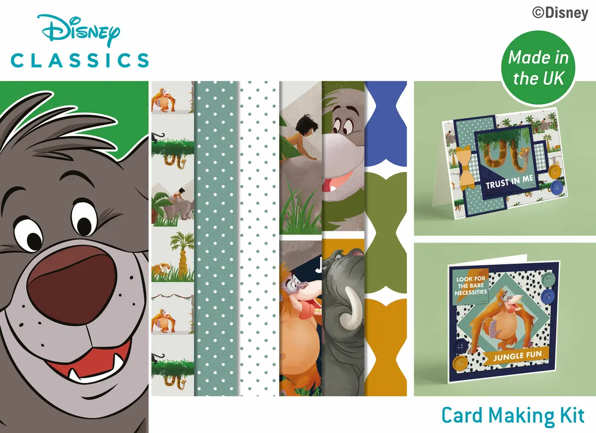 The Jungle Book - Large Card A4 Kit 1