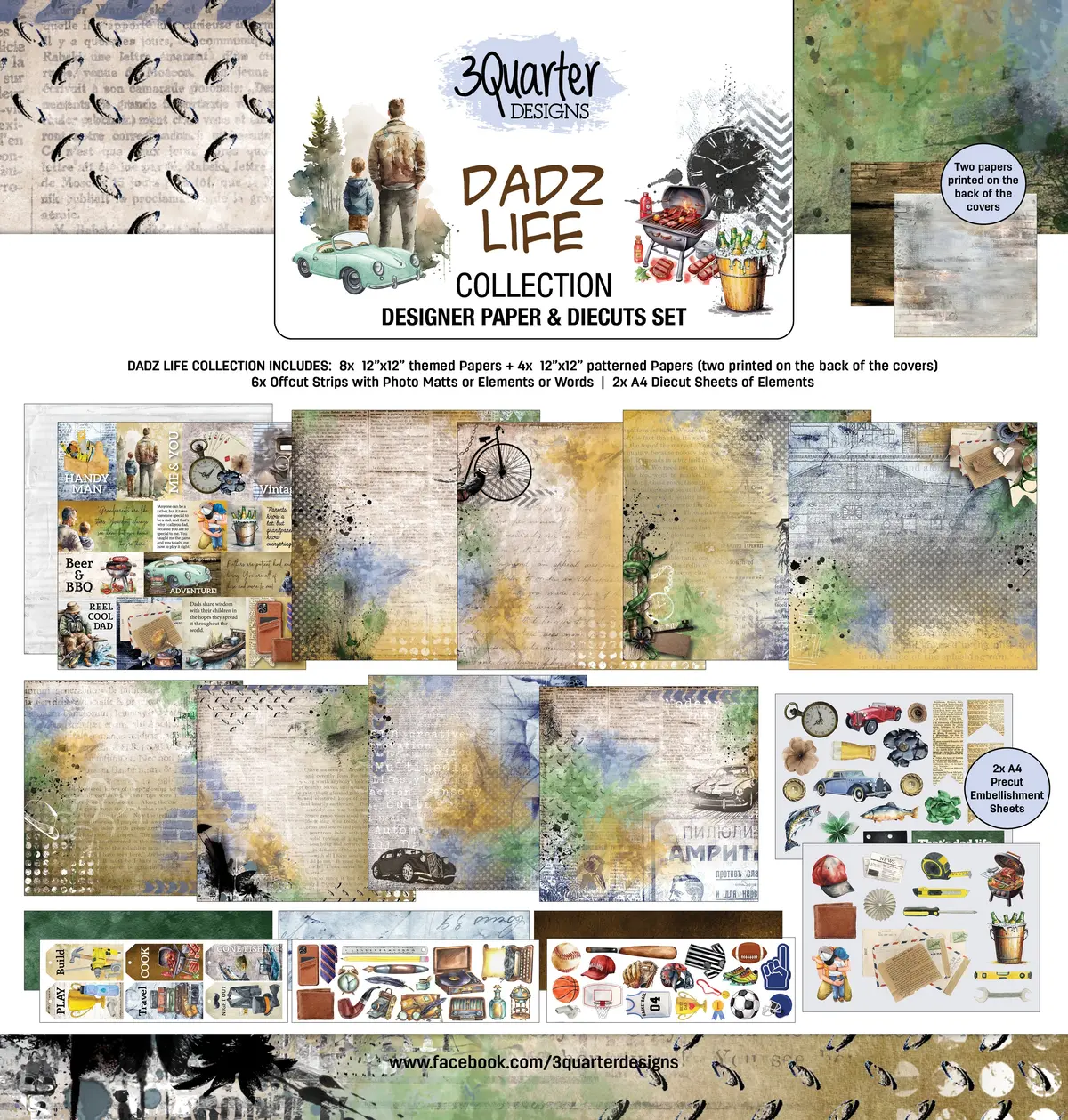 Dadz Life 12X12 Collection Pack 1