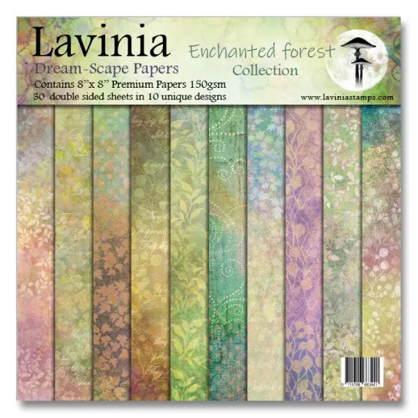 Lavinia Stamps - Dreamscape Papers - The Enchanted Forest Collection 1