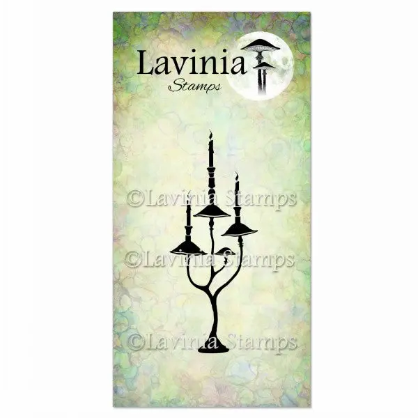 Lavinia Stamps - Mushroom Candelabra Stamp 1