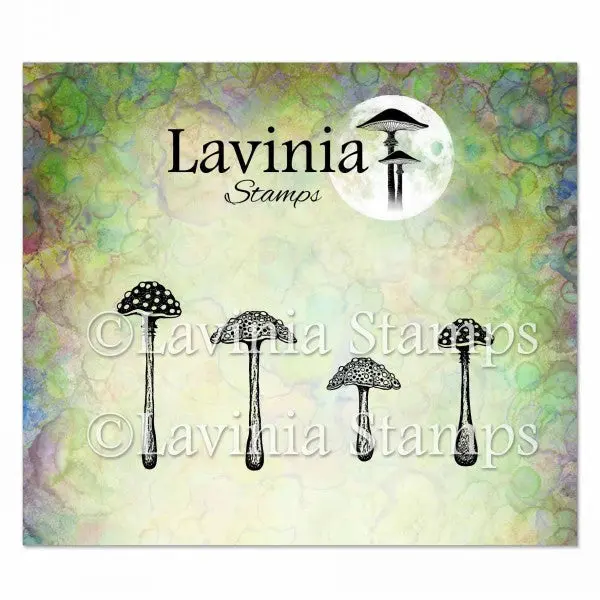 Lavinia Stamps - Purple Cap Mushrooms Stamp 1
