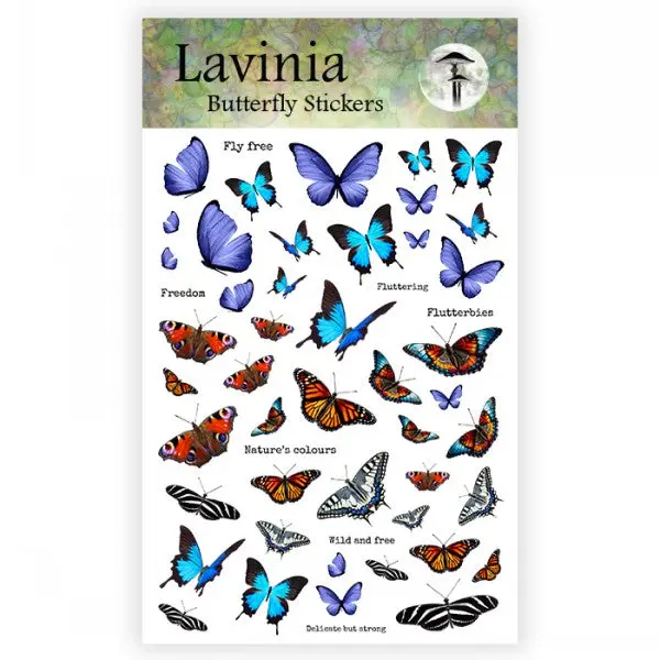 Lavinia Stamps - Butterfly Stickers 1