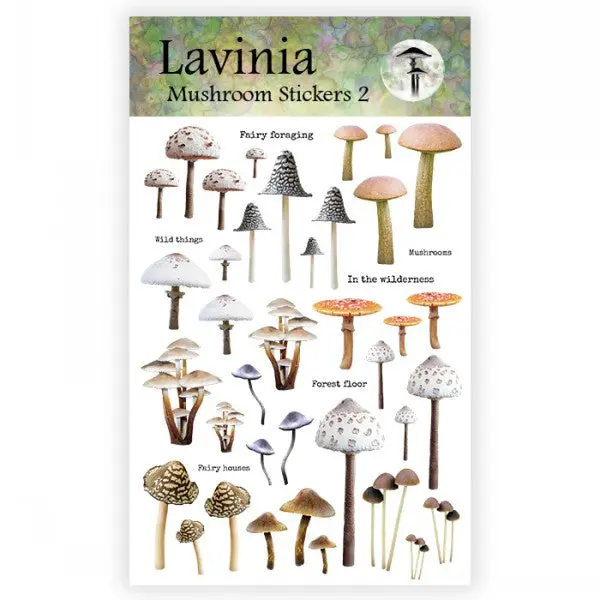 Lavinia Stamps - Mushroom Stickers 2 1