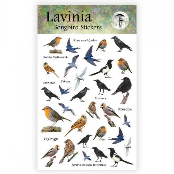 Lavinia Stamps - Songbird Stickers 1