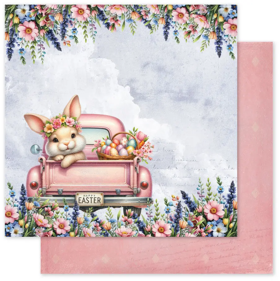 Easter Time Basics D 12 X 12 Paper (12 Pc Bulk Pack) 34101 1
