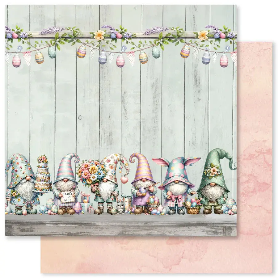 Easter Time B 12X12 Paper (12Pc Bulk Pack) 31845 1
