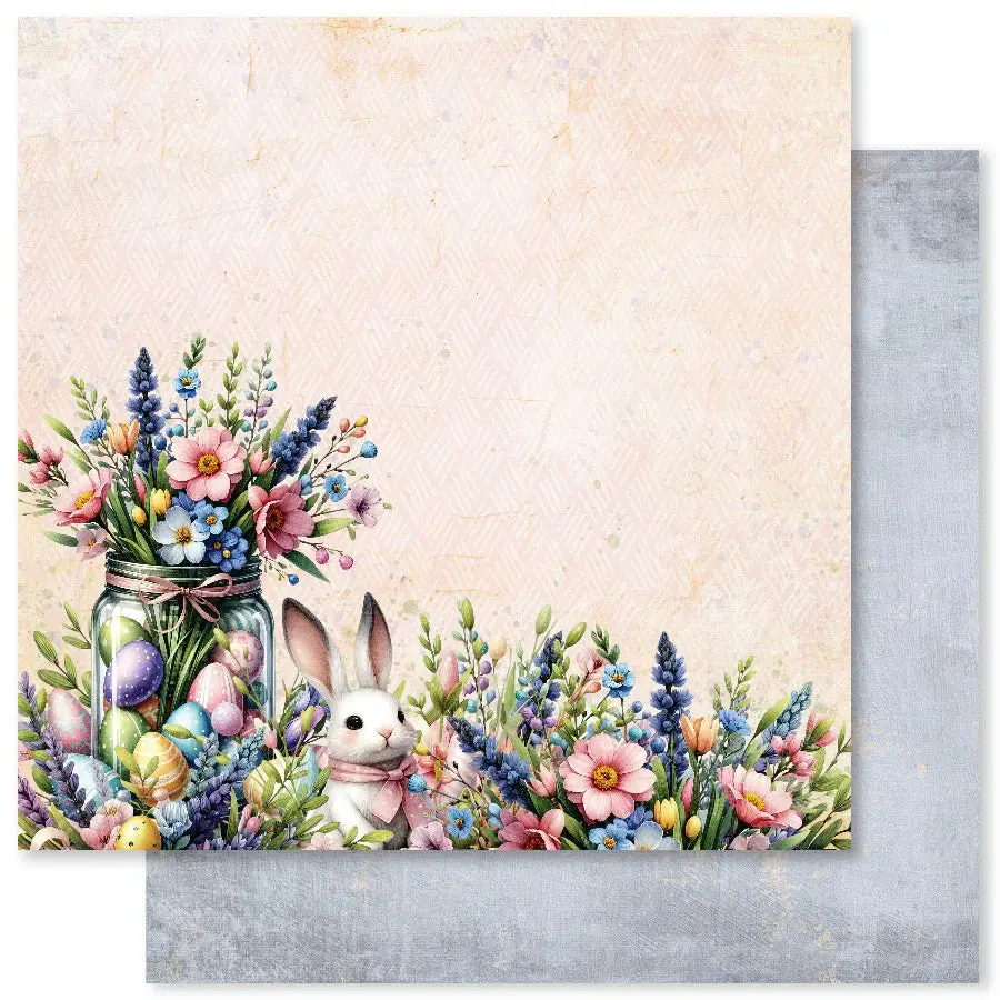 Easter Time F 12X12 Paper (12Pc Bulk Pack) 31857 1