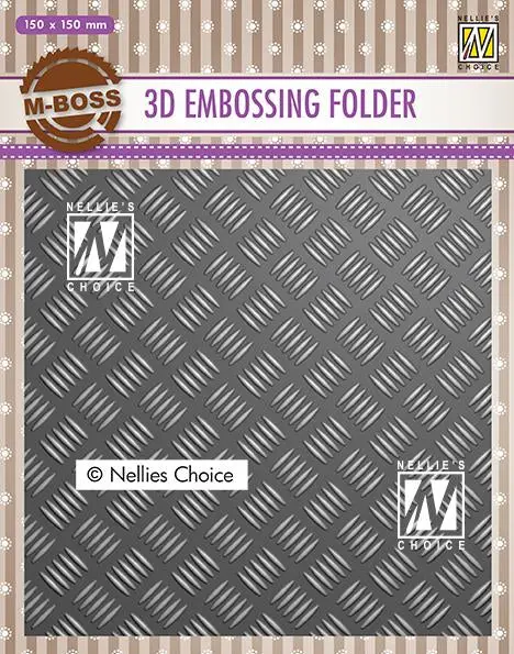 3D Embossing Folders Strip Pattern 1 1