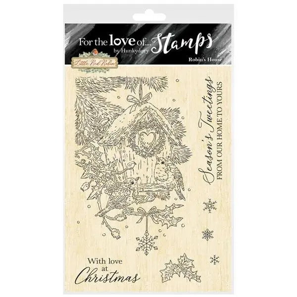For The Love Of Stamps - Robin's House A6 Stamp Set 1