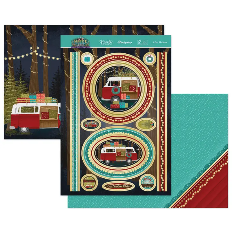 A Cosy Christmas Luxury Topper Set 1