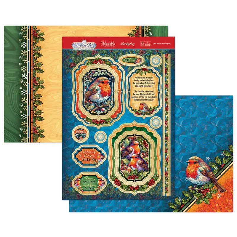 Little Robin Redbreast Luxury Topper Set 1
