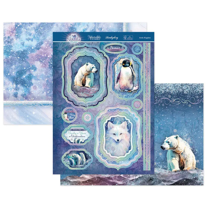 Arctic Kingdom Luxury Topper Set 1