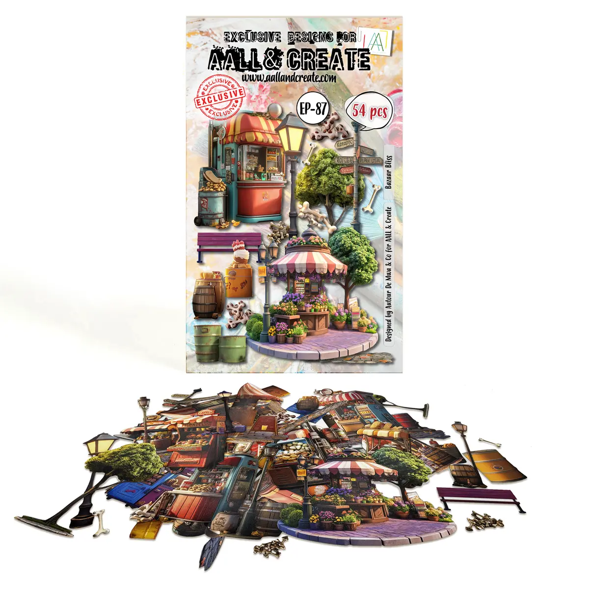 Aall And Create - Ephemera Die-Cuts - Bazaar Bliss 1