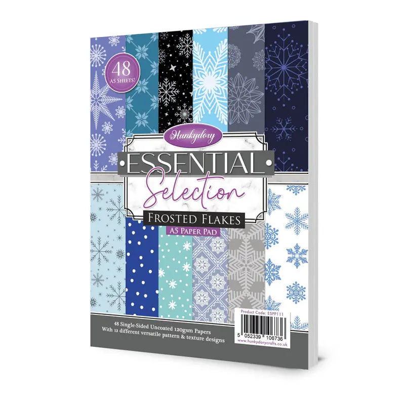 Hunkydory Essential Selection Paper Pad - Frosted Flakes 1