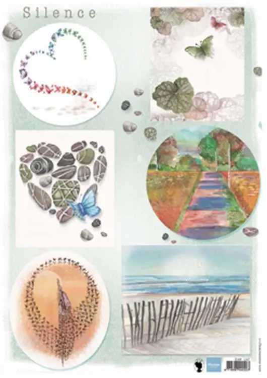 Marianne Design Cutting Sheets Silence 2 1