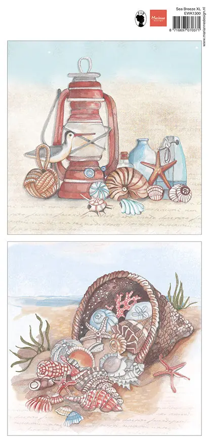 Marianne Design Xl Cutting Sheet - Sea Breeze 1