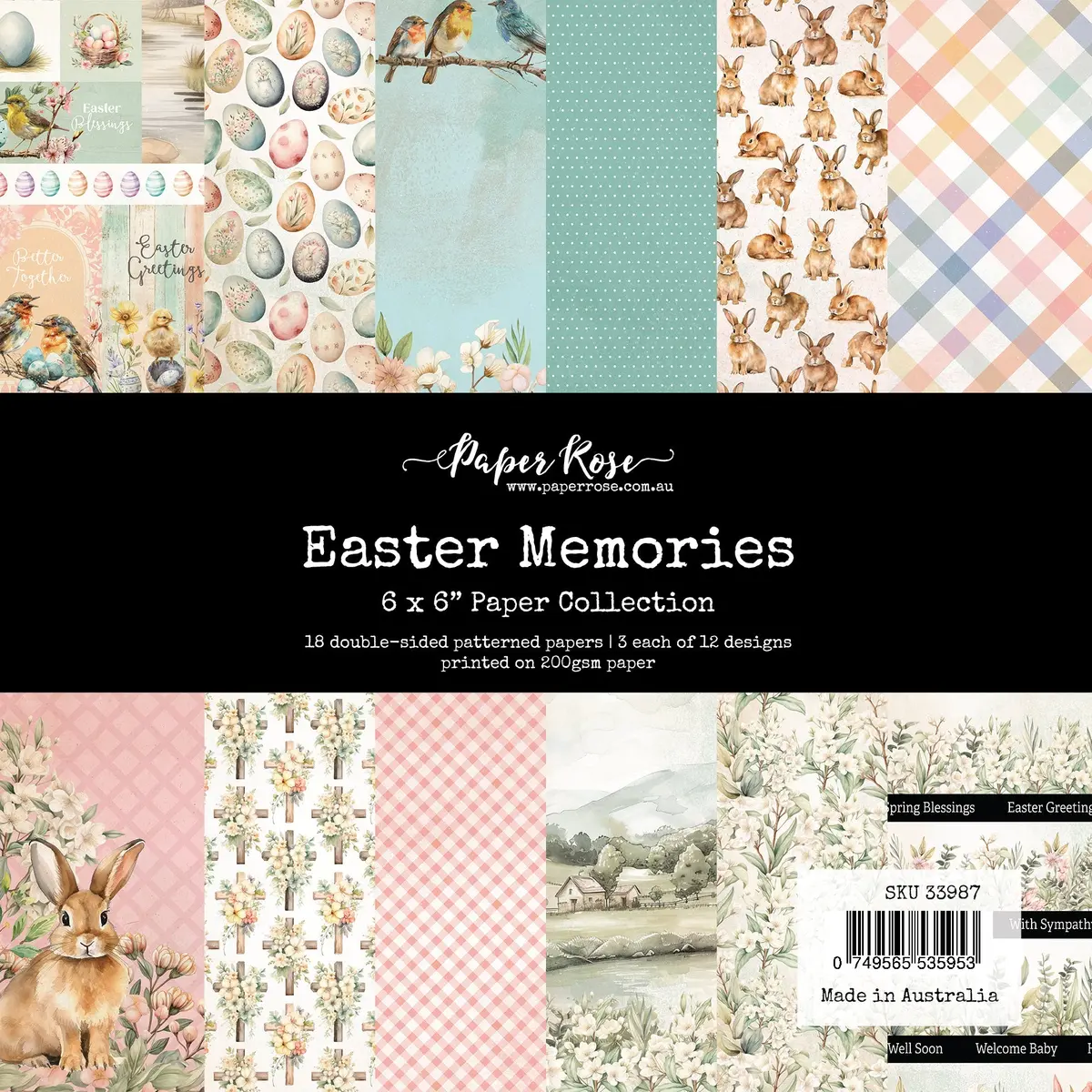 Easter Memories 6X6 Paper Collection 33987 1
