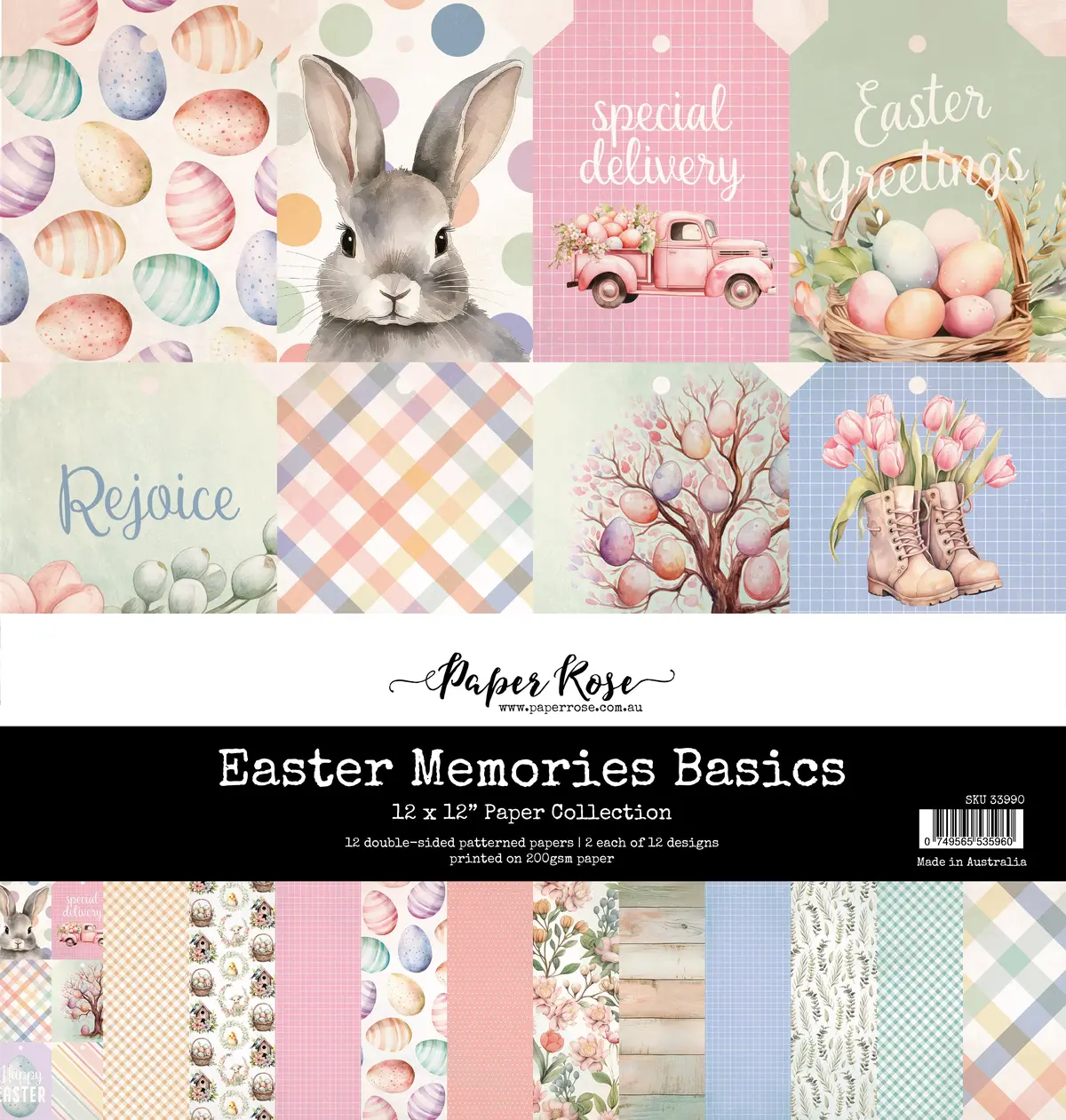 Easter Memories Basics 12X12 Paper Collection 33990 1