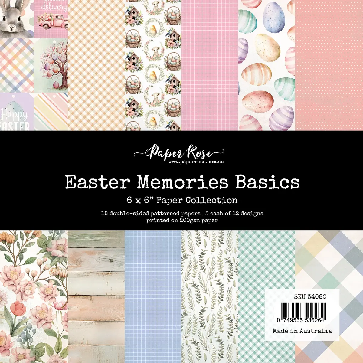 Easter Memories Basics 6X6 Paper Collection 34080 1