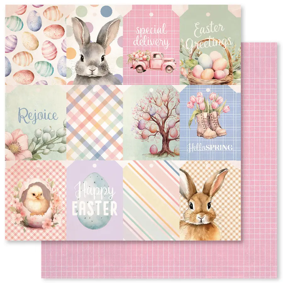Easter Memories Basics A 12 X 12 Paper (12 Pc Bulk Pack) 33993 1