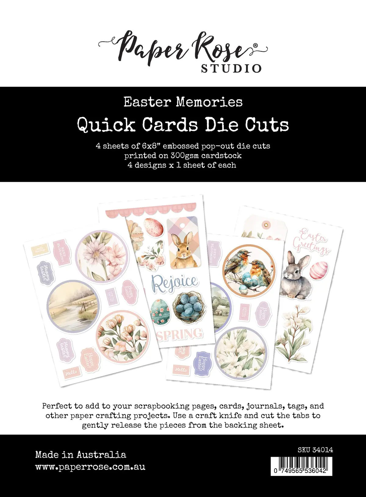 Easter Memories Quick Card Die Cuts 34014 1