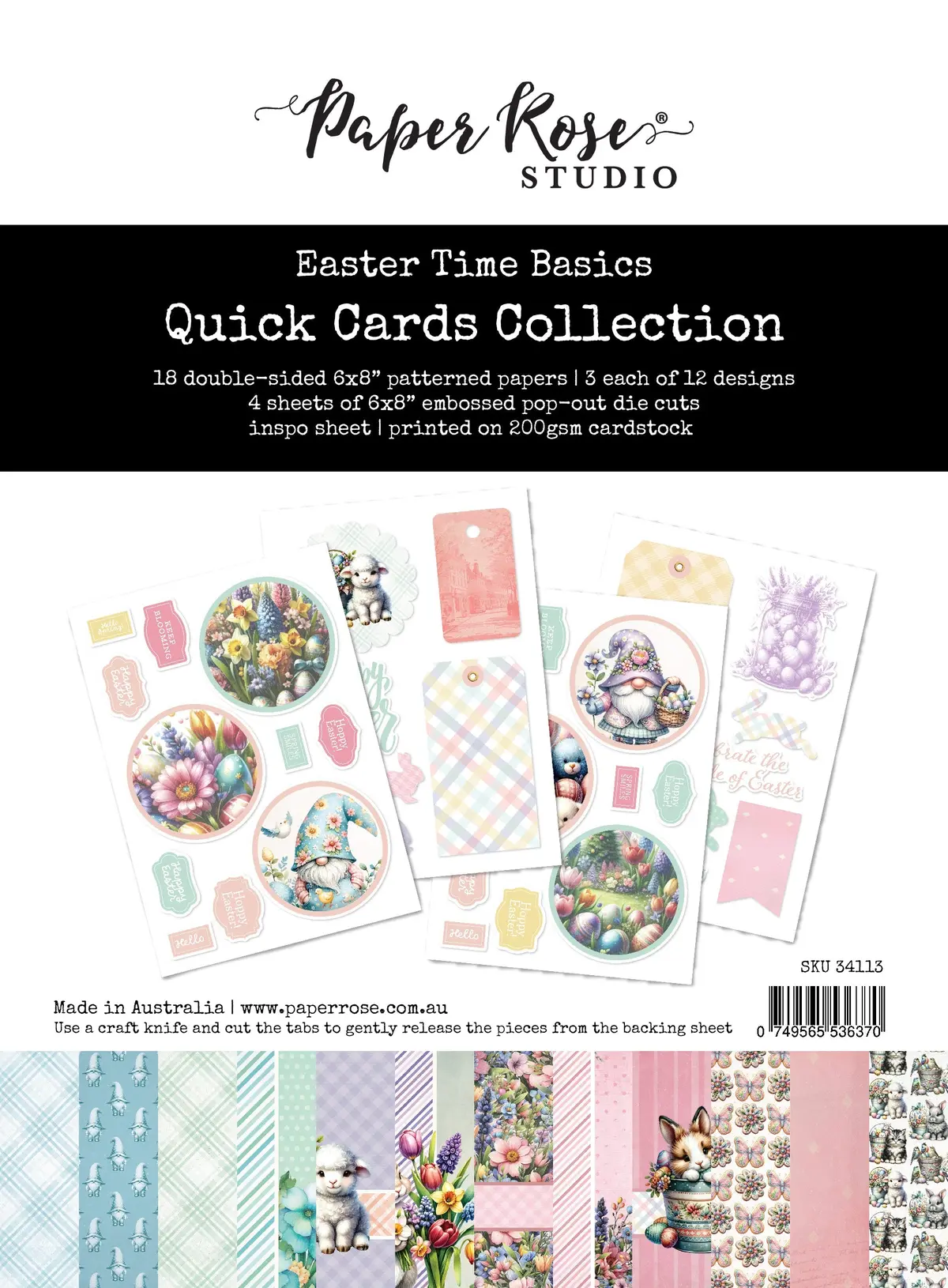Easter Time Basics Quick Card Kit 34113 1