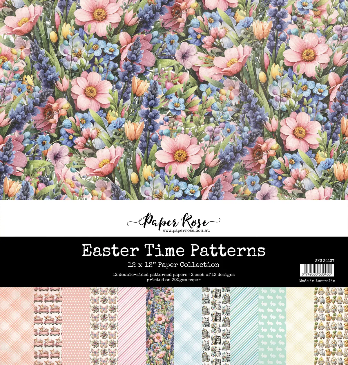 Easter Time Patterns 12X12 Paper Collection 34137 1