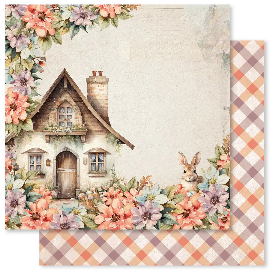 Easter Village B 12 X 12 Paper (12 Pc Bulk Pack) 34023 1