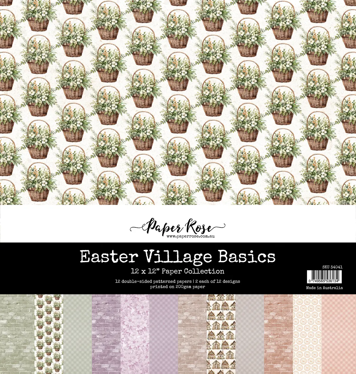 Easter Village Basics 12 X 12 Paper Collection 34041 1