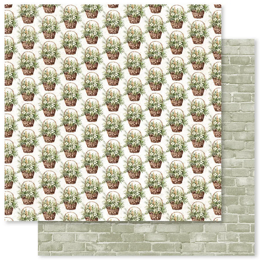 Easter Village Basics A 12 X 12 Paper (12 Pc Bulk Pack) 34044 1