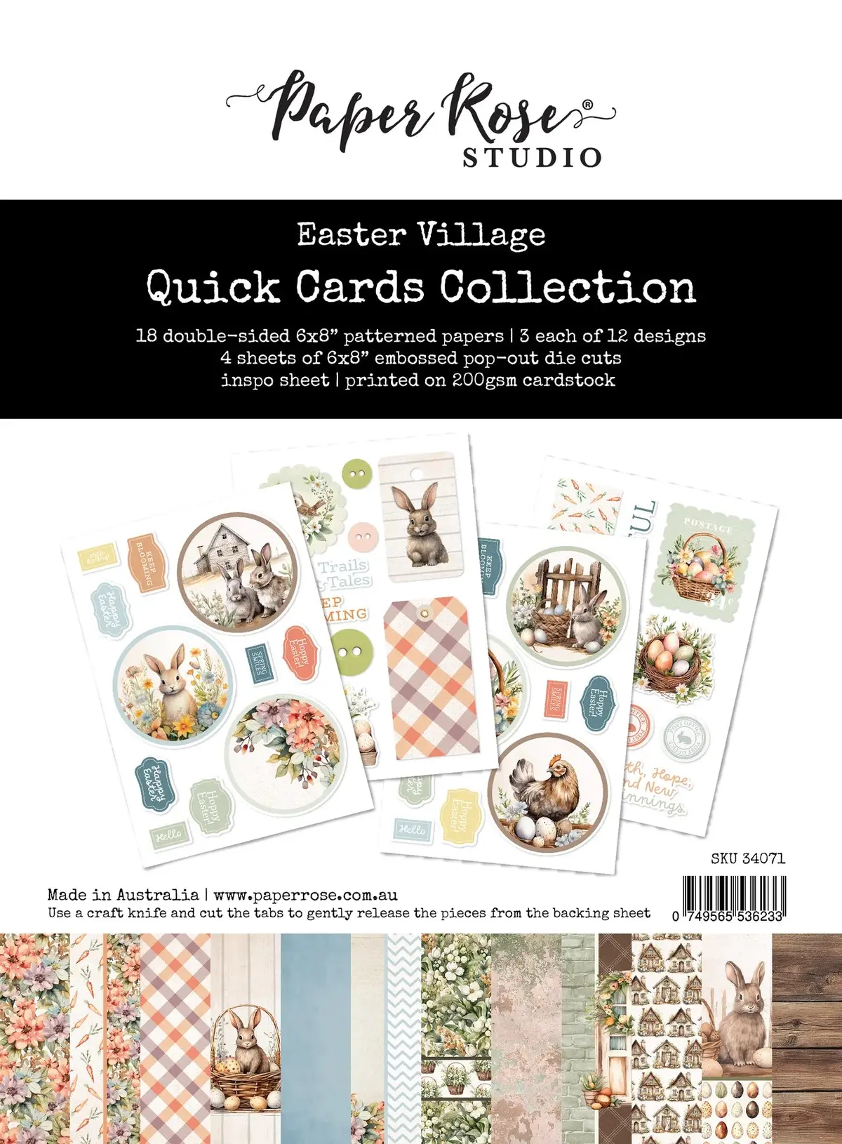 Easter Village Quick Cards 34071 1