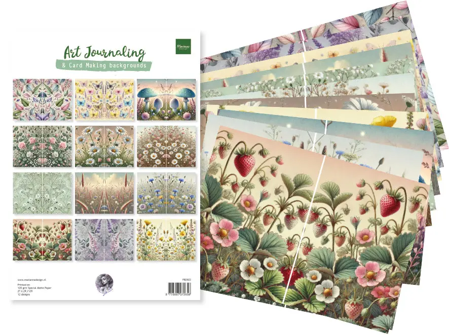 Marianne Design A4 Art Journaling Set - By Fairybells 1