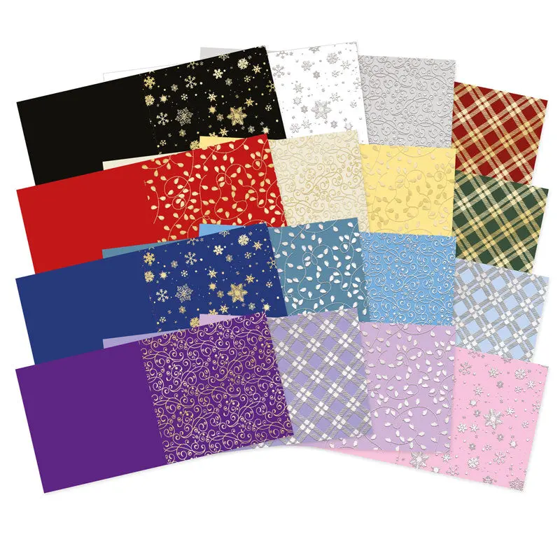 Festive Foiled Blanks - 6" X 6" 1