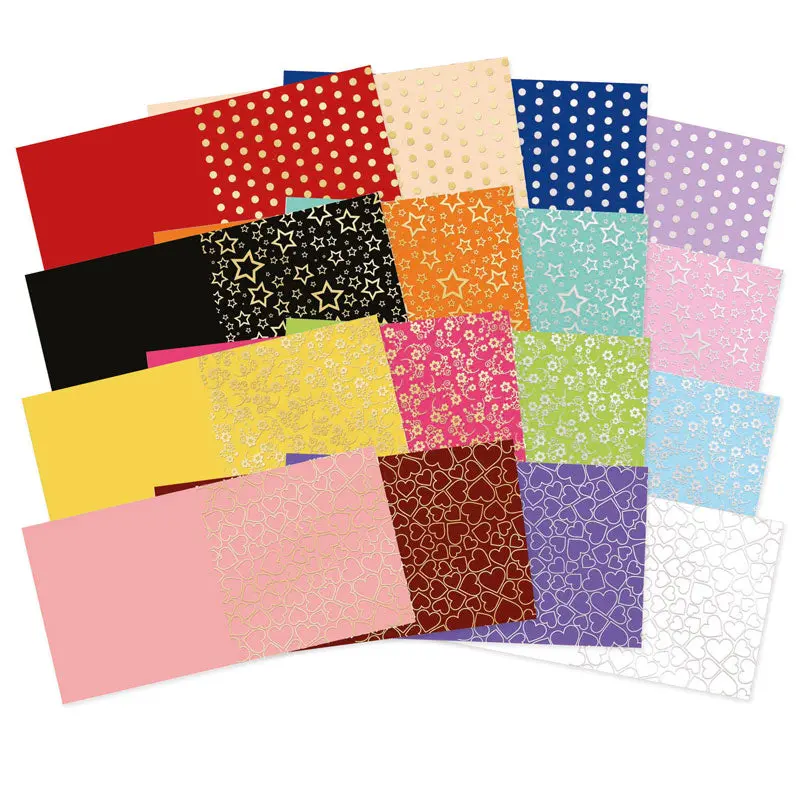 Essential Foiled Card Blanks - 6" X 6" Selection 1