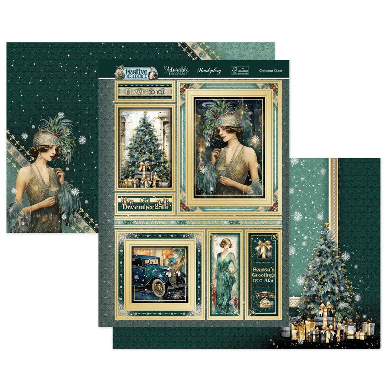 Christmas Cheer Luxury Topper Set 1