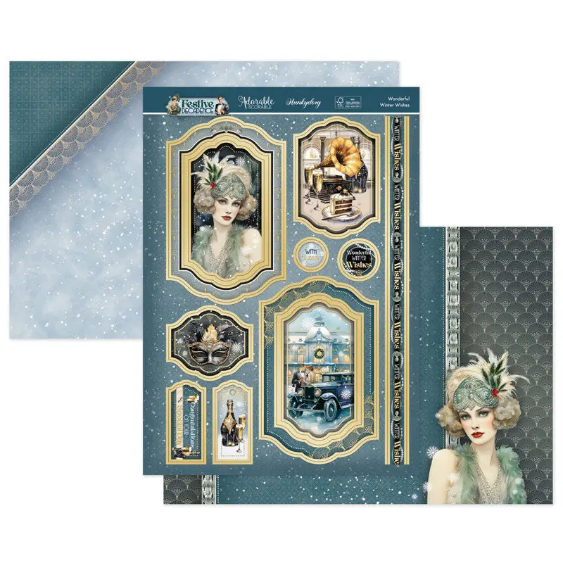 Wonderful Winter Wishes Luxury Topper Set 1