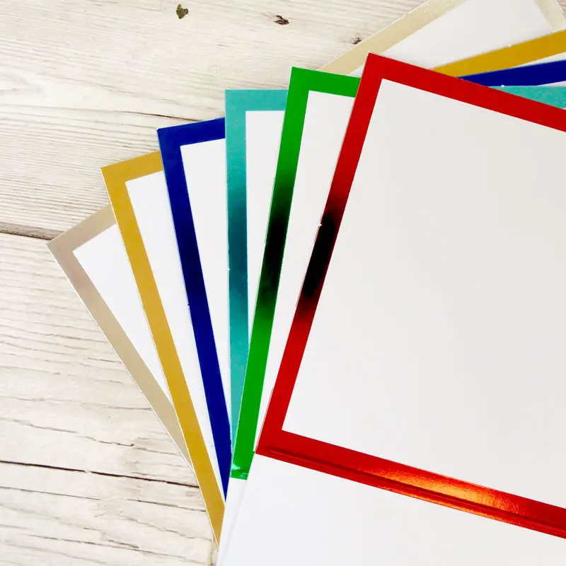 Foiled Edge Card Blanks & Envelopes Megabuy - Festive Edition 1