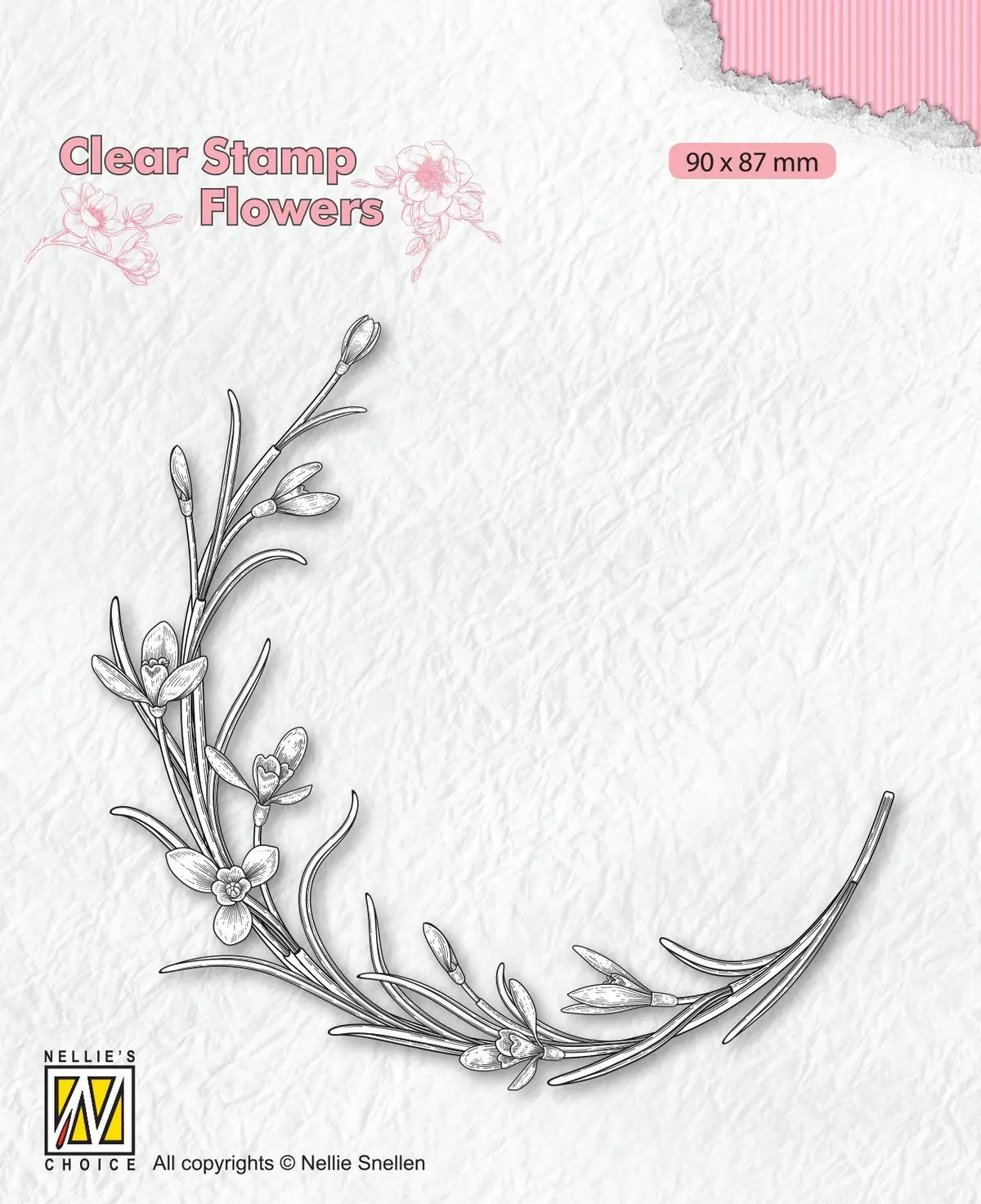 Clear Stamps Flowers Blooming Twig 1