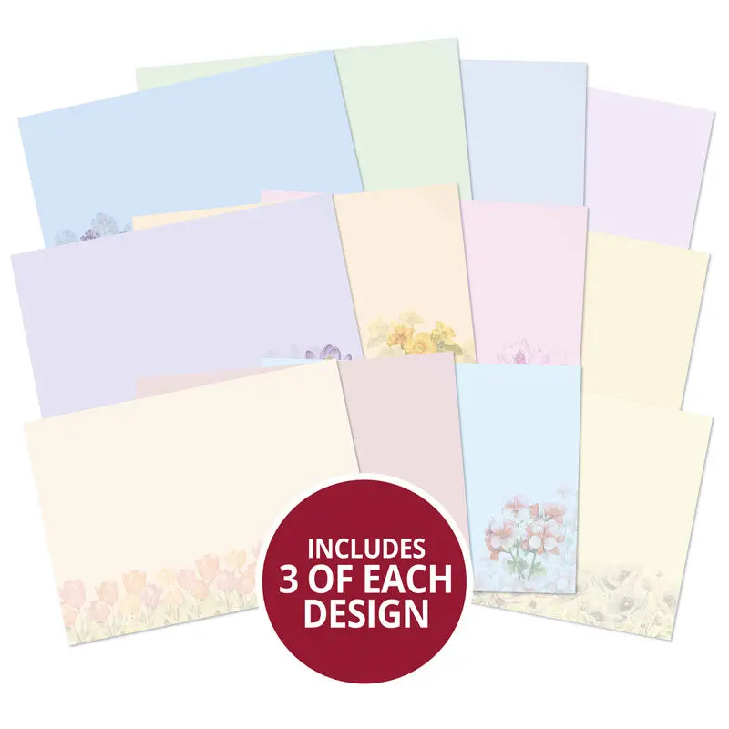 In Full Bloom - Floral Delights Luxury Card Inserts 1
