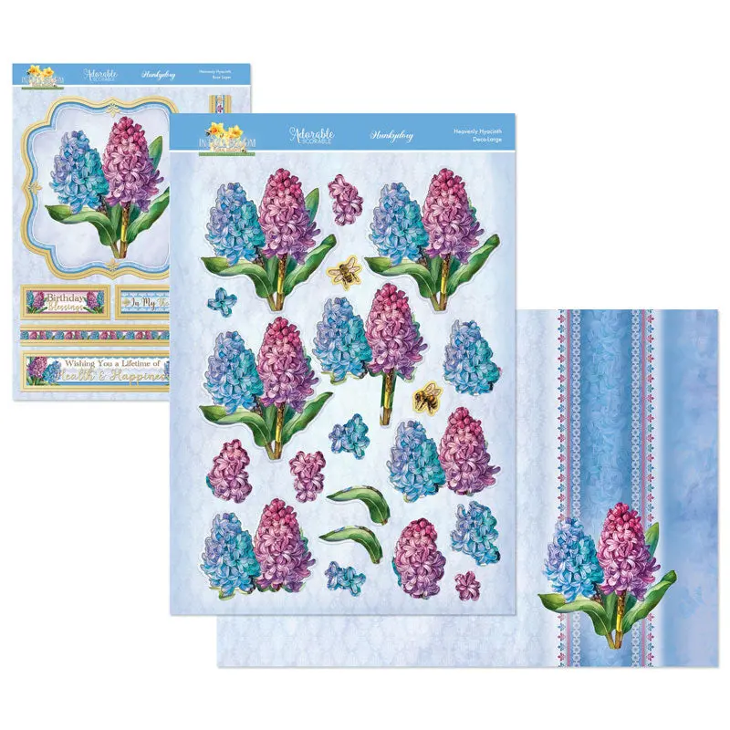 In Full Bloom - Floral Delights Deco-Large Set - Heavenly Hyacinth 1