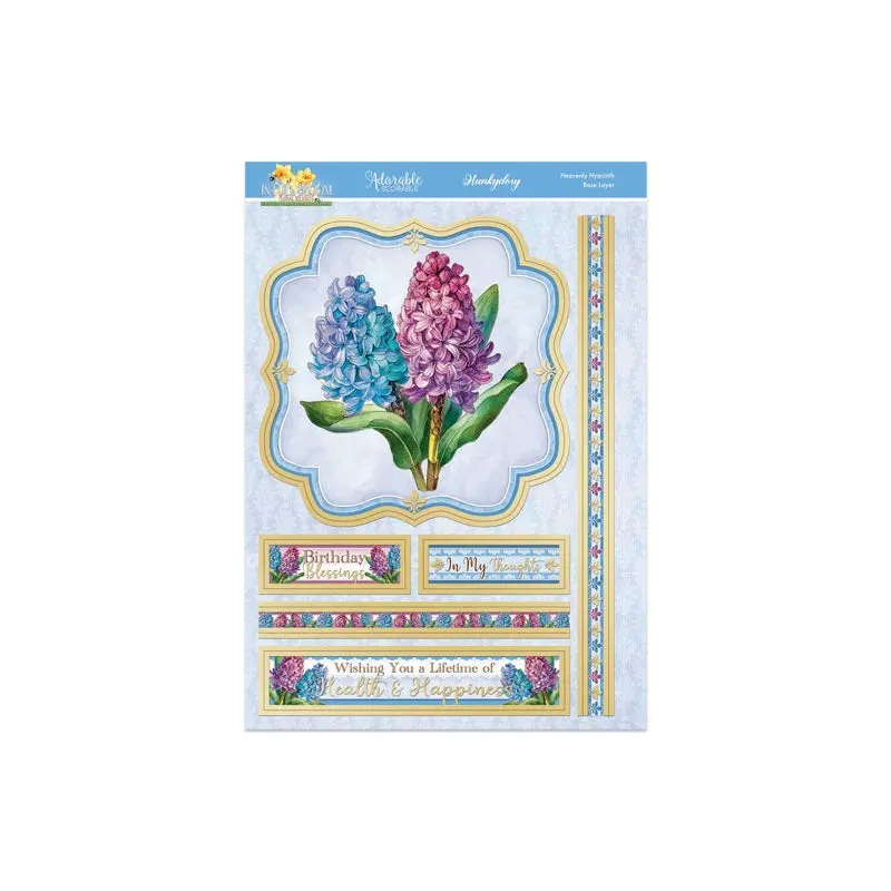In Full Bloom - Floral Delights Deco-Large Set - Heavenly Hyacinth 2