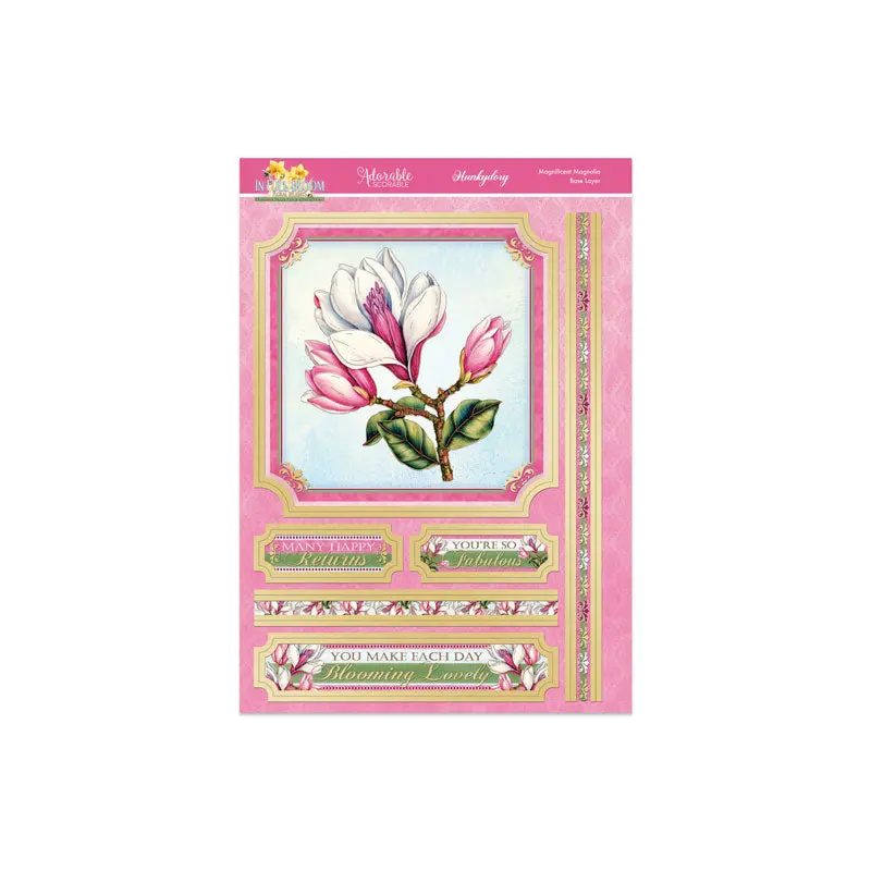 In Full Bloom - Floral Delights Deco-Large Set - Magnificent Magnolia 2